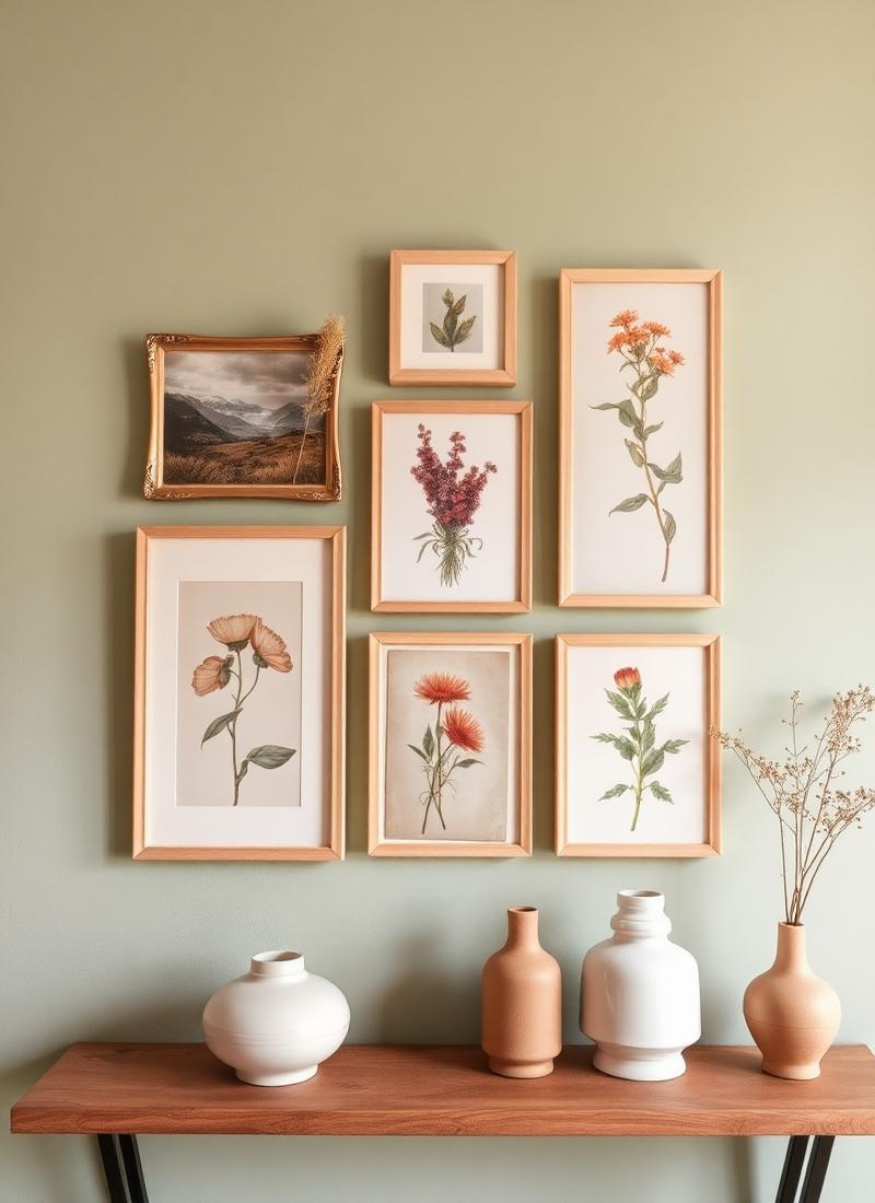 Vintage Botanical Print Set