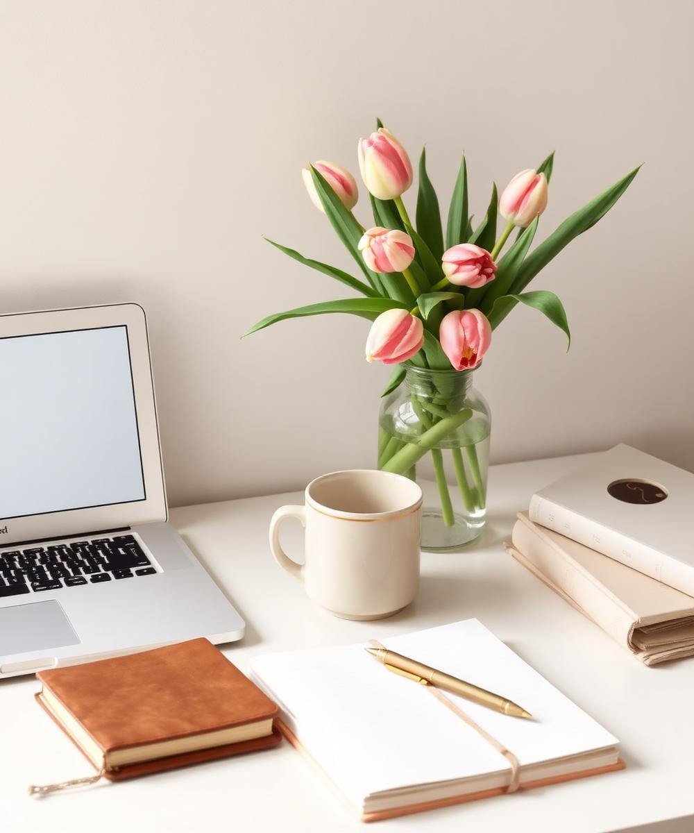 The 7 Desk Setup Essentials Every Aesthetic Creator Needs